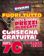 Outlet divani Fuori tutto - al 30.06.2026