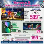 Yammo Un'estate di gol e grandi offerte - al 30.06.2026