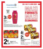 E.Leclerc DEPENSER MOINS 12 GV - MIXTE - au 13.06.2026