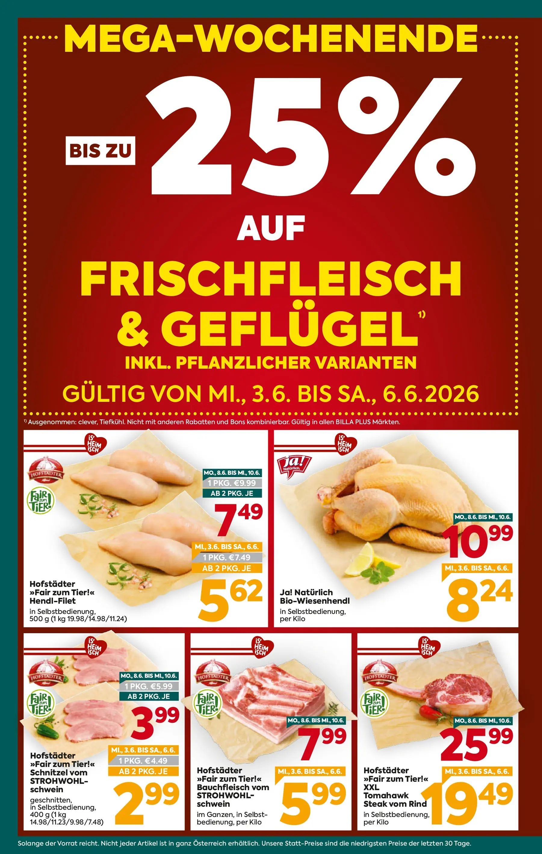Billa Plus - BILLA PLUS: Flugblatt Steiermark von 02.06.2026 - Aktuelle Angebote | Seite: 2