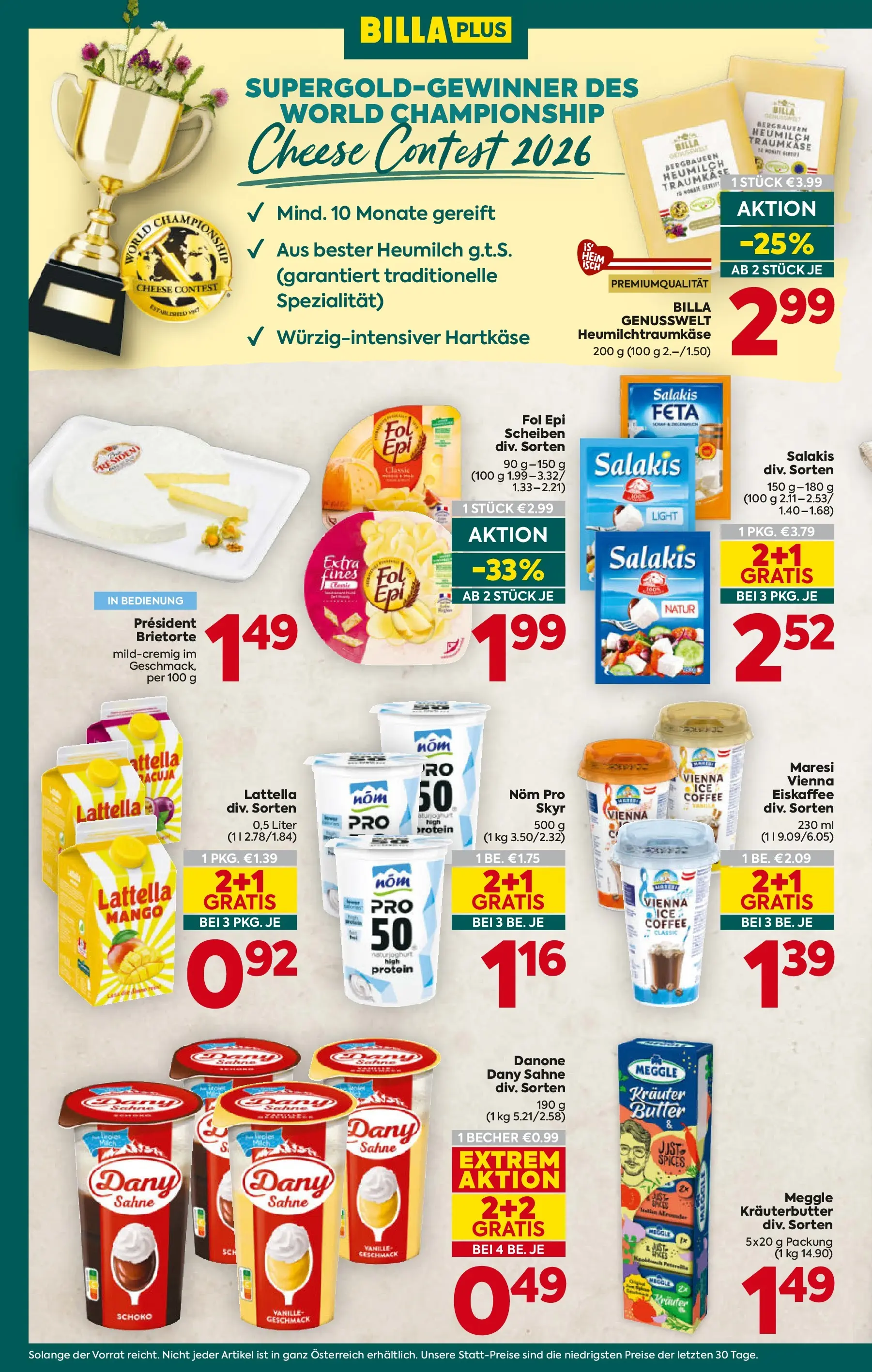 Billa Plus - BILLA PLUS: Flugblatt Steiermark von 02.06.2026 - Aktuelle Angebote | Seite: 8 | Produkte: Mango, Petersilie, Milch, Butter