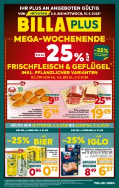Billa Plus Flugblatt - Wien ab 03.06.2026 gültig