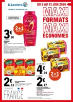 E.Leclerc DEPENSER MOINS 12 GV - MIXTE - au 13.06.2026