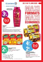 E.Leclerc DEPENSER MOINS 12 GV - MIXTE - au 13.06.2026