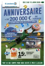 E.Leclerc DEPENSER MOINS 12 GV - MIXTE - au 13.06.2026