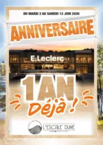 E.Leclerc ANNIVERSAIRE MAGASIN - au 13.06.2026