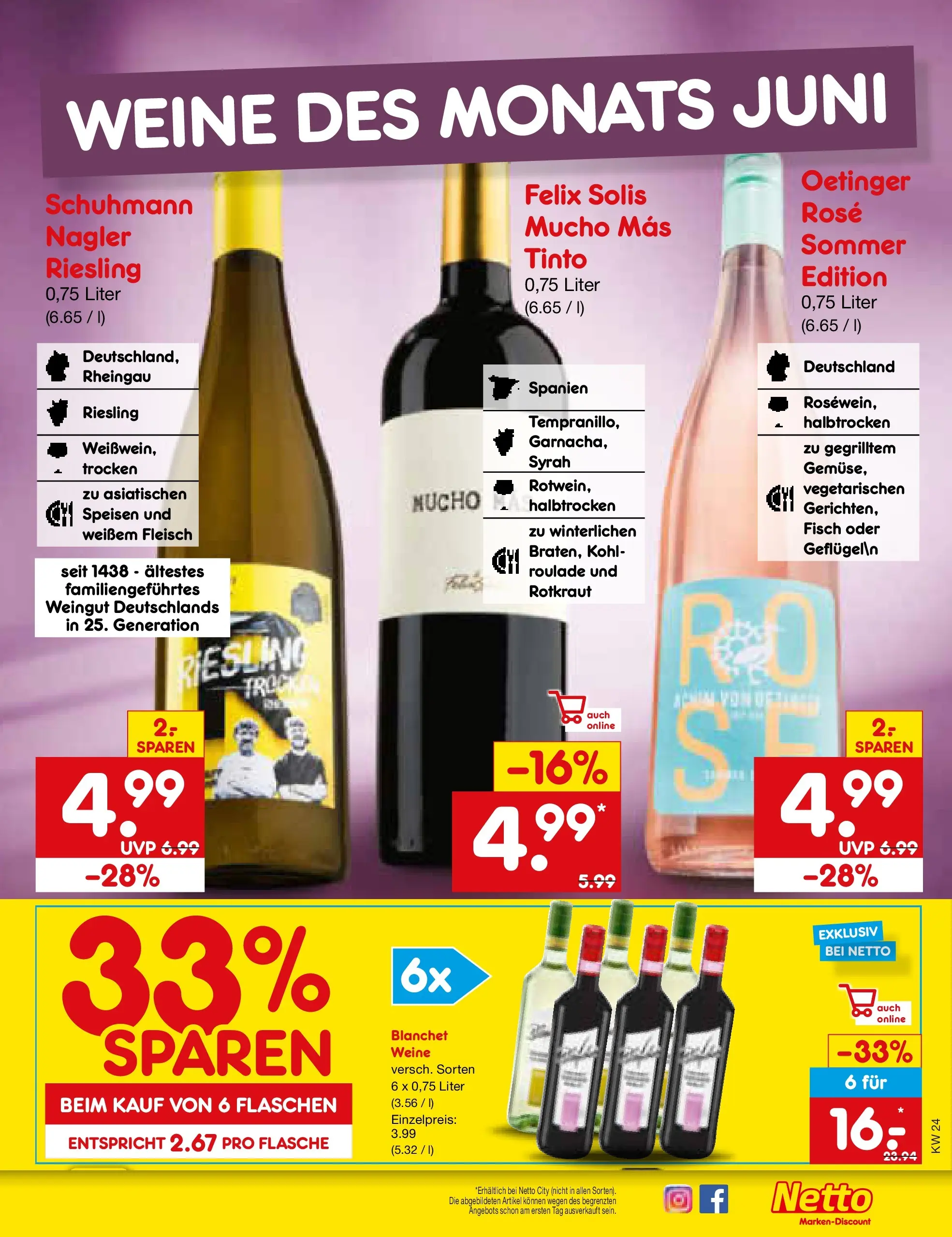Netto Marken-Discount Prospekt Ergolding (ab 15.06.2026) » Angebote | Seite: 27 | Produkte: Fisch, Fleisch