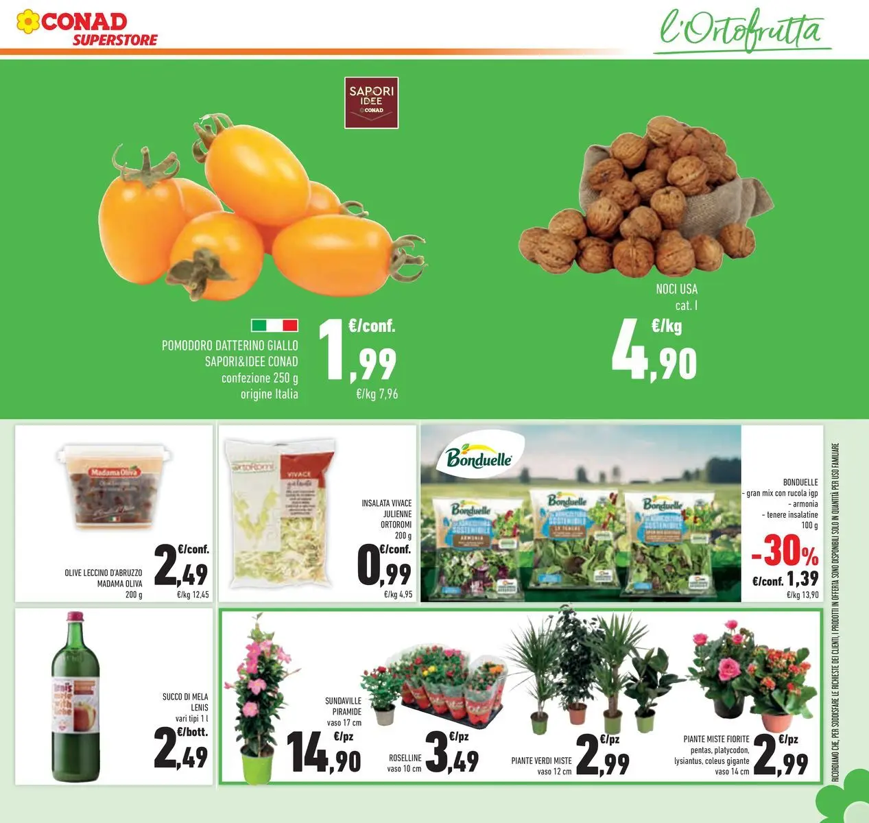 Volantino Conad dal 04/06/2026 > Anteprima | Pagina: 19 | Prodotti: Succo, Pomodoro, Noci, Vaso