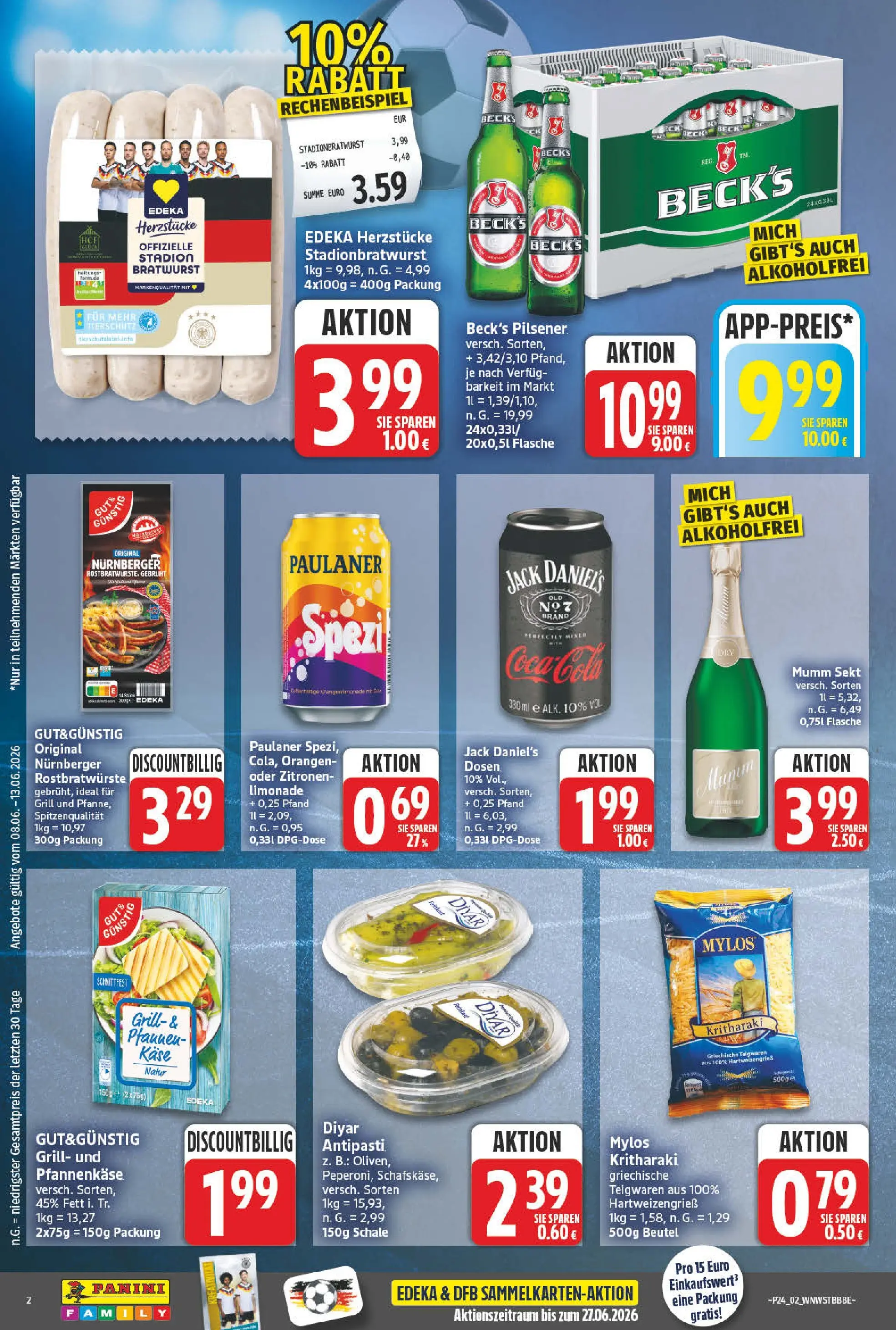 Angebote - Wochenangebote (ab 07.06.2026) zum Blättern | Seite: 2 | Produkte: Grill, Bratwurst, Orangen, Zitronen