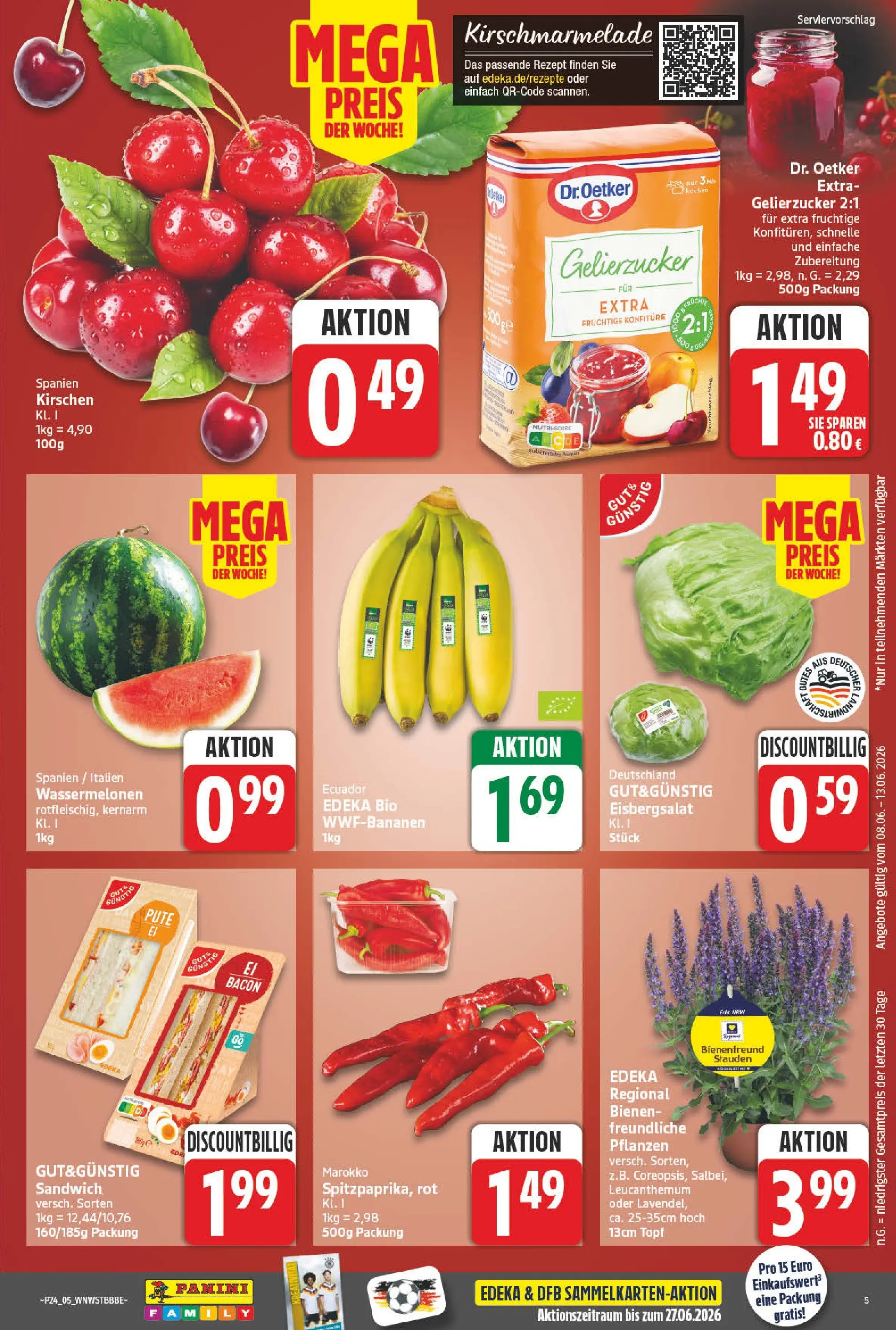 Angebote - Wochenangebote (ab 07.06.2026) zum Blättern | Seite: 5 | Produkte: Pute, Gelierzucker, Eisbergsalat, Kirschen