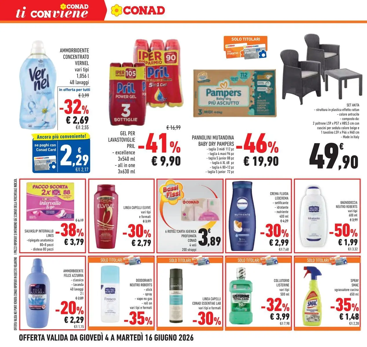 Volantino Conad dal 03/06/2026 > Anteprima | Pagina: 26