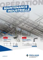 Prolians Operation maintenance industrielle - au 31.07.2026