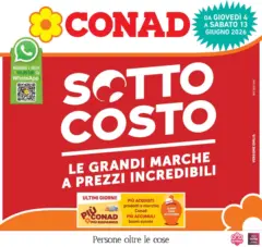 Anteprima del volantino Conad - Sottocosto valido a partire dal 04.06.2026 Anteprima del volantino Conad - Sottocosto valido a partire dal 04.06.2026