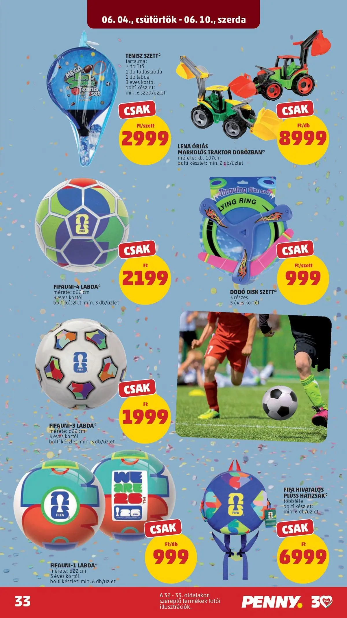 PENNY - Penny újság érvényessége 2026.06.10-ig: 2026.06.03.-tól lapozható | Oldal: 33 | Termékek: Plüss