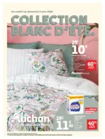 Auchan Hypermarch&eacute; Linge de maison & d&eacute;co - au 14.06.2026