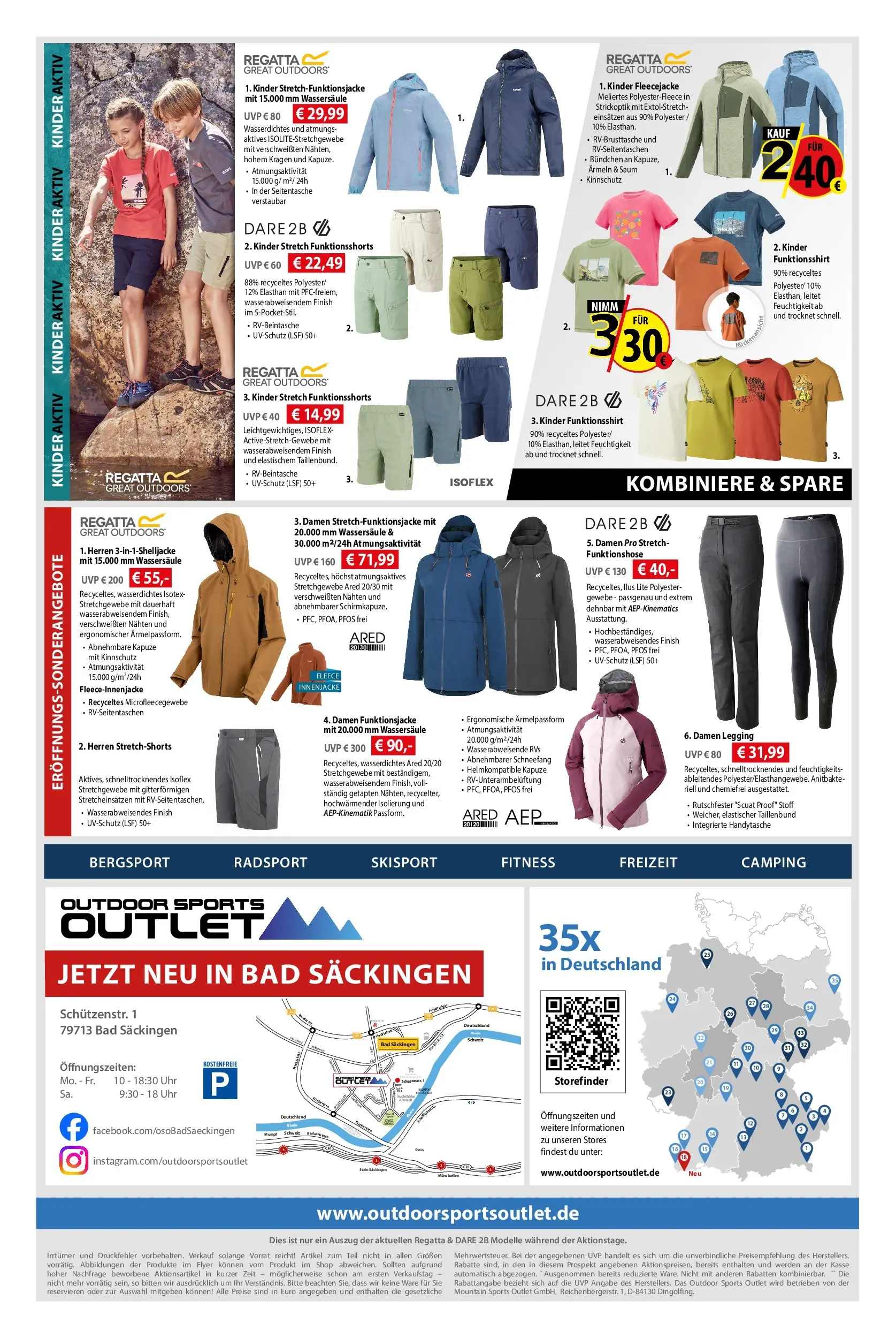 Angebote - Mountain Sports Outlet NEÖ Bad Seckingen (ab 03.06.2026) zum Blättern | Seite: 4 | Produkte: Bad, Finish, Uhr