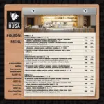 Potrefen&aacute; Husa Poledn&iacute; menu &ndash; do 04.06.2026