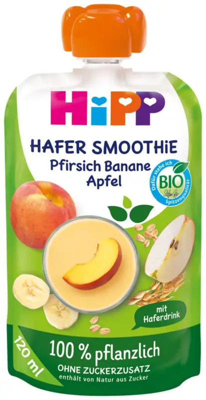 Hipp BIO Смути 120 гр различни видове