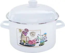 BRIO Тенджера Emalika Romance 5,7 л