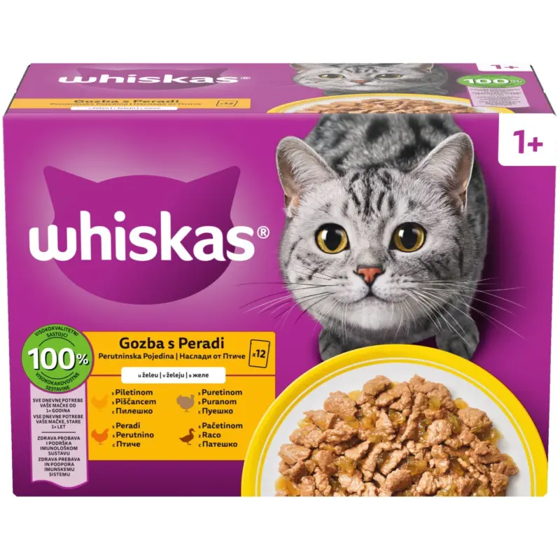 Whiskas Храна за котки пауч