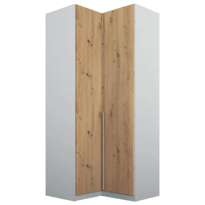 Eckschrank 100 cm Alabama Extra Hellgrau