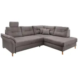 Ecksofa Brizzini Graubraun S: 264x206 cm