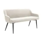 M&ouml;belix SITZBANK Creme B: 160 cm