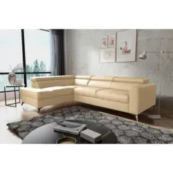 ECKSOFA Mondo, Beige S: 208x286 cm