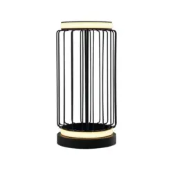 LED-TISCHLEUCHTE CIRCOLO CAGE EU54210-1BK