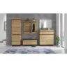 Garderobe Corte Eiche Dekor/Grau B: 262 cm