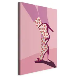 LEINWANDBILD Altrosa Pink B: 40 cm