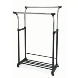 Kleiderwagen Swing L: 83 cm Metall/Kunststoff mit Rollen