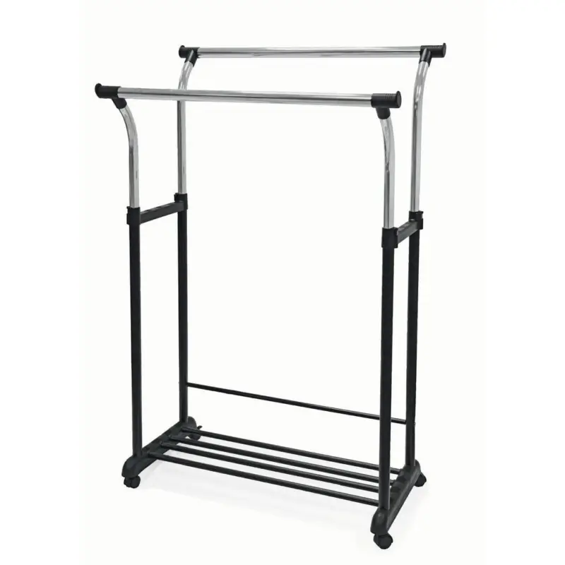 Kleiderwagen Swing L: 83 cm Metall/Kunststoff mit Rollen