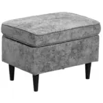 M&ouml;belix HOCKER Oskar Grau B: 63 cm