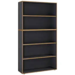 Regal Salia Anthrazit, Eiche B: 100 cm