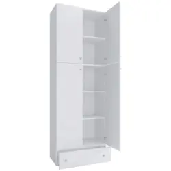 Aktenschrank Lona Holzwerkstoff Wei&szlig; B: 70 cm