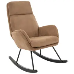 Schaukelsessel N&uuml;v Braun C: 70 cm