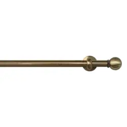 VORHANGSTANGE Messingfarben L: 130 cm