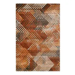 WEBTEPPICH Braun/Rost, BxL: ca. 133x200cm