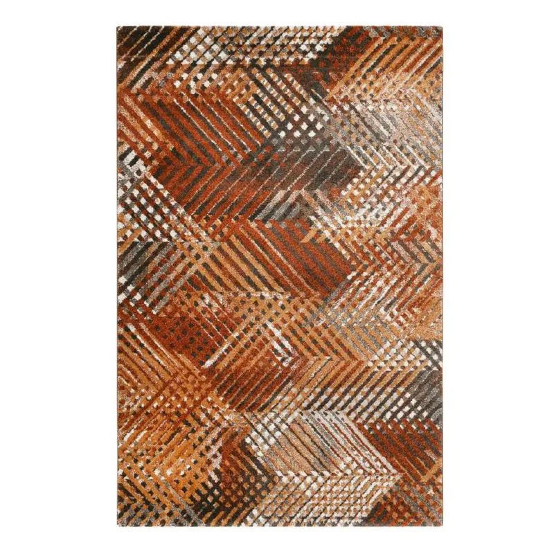 WEBTEPPICH Braun/Rost, BxL: ca. 133x200cm