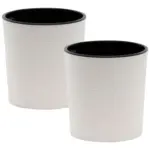 M&ouml;belix &Uuml;bertopf-Set Wei&szlig; D: 30 cm 2-teilig