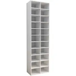 SCHUHREGAL Wei&szlig;, 52 cm