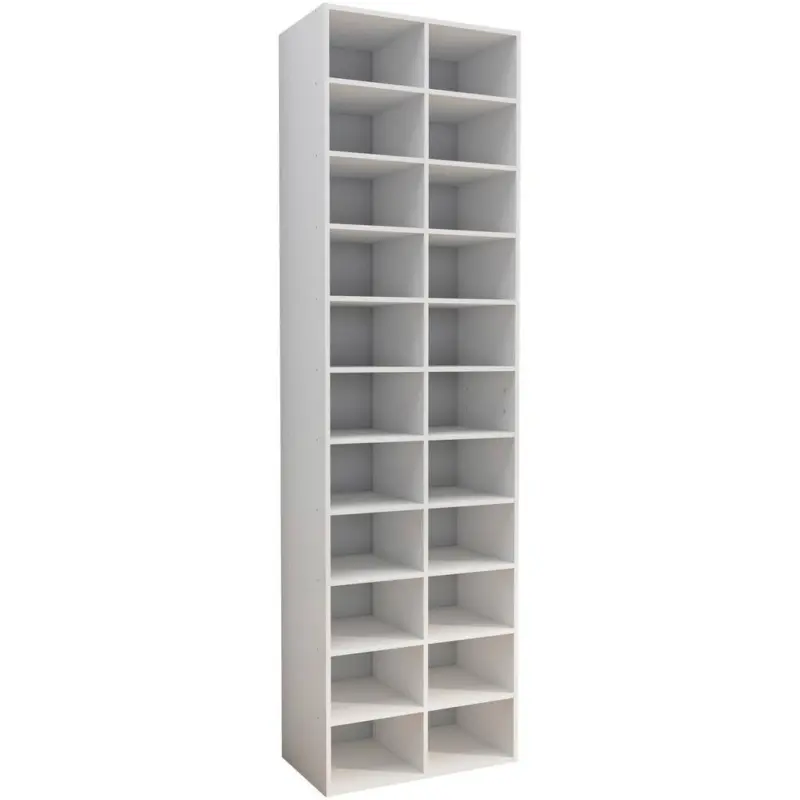 SCHUHREGAL Wei&szlig;, 52 cm