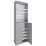 M&ouml;belix SCHUHSCHRANK Lona Grau B: 70 cm