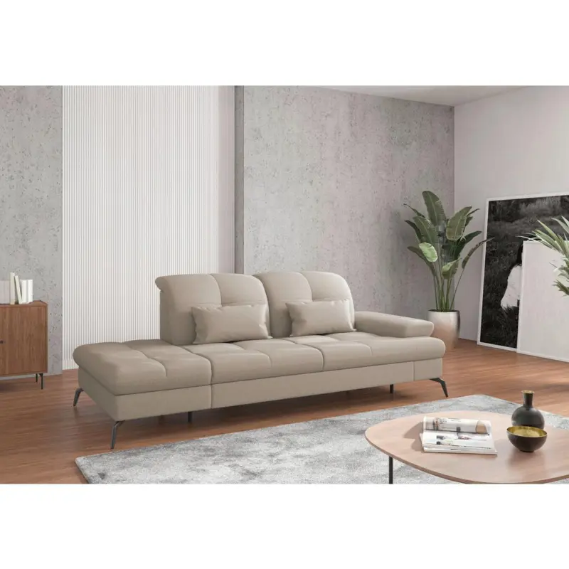 R&Eacute;CAMIERE Amica E, Taupe B: 231 cm