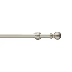 VORHANGSTANGE Nickelfarben L: 170 cm