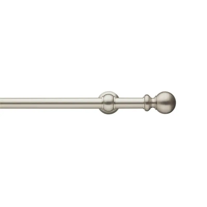 VORHANGSTANGE Nickelfarben L: 170 cm