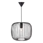 M&ouml;belix H&Auml;NGELEUCHTE Beroni Schwarz D: 40 cm