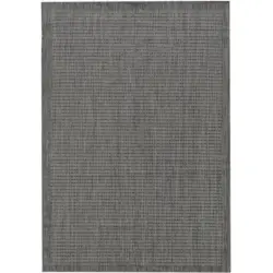 Outdoor-Teppich Giza schwarz 160x230 cm, In- & Outdoor