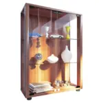 M&ouml;belix VITRINE Sintalo Buchefarben B: 60 cm